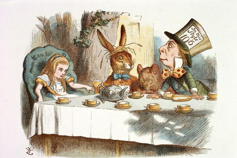 1163652 illustration du livre de lewis carroll alice au pays des merveilles par john tenniel realisee en 1890